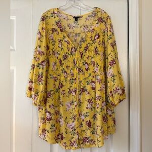 Torrid babydoll mini dress or tunic, size 2X